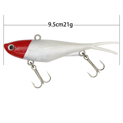 A soft lure fork tail bag lead fish simulation bait 21g