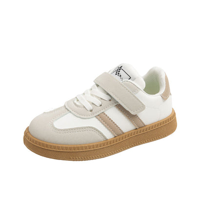 A Spring and Autumn New Boys Versatile Non-slip Breathable Student Board Shoes Children's Soft-soled German Training Shoes