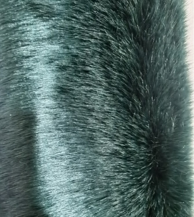 A faux fur jacket