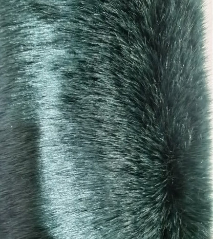 A faux fur jacket