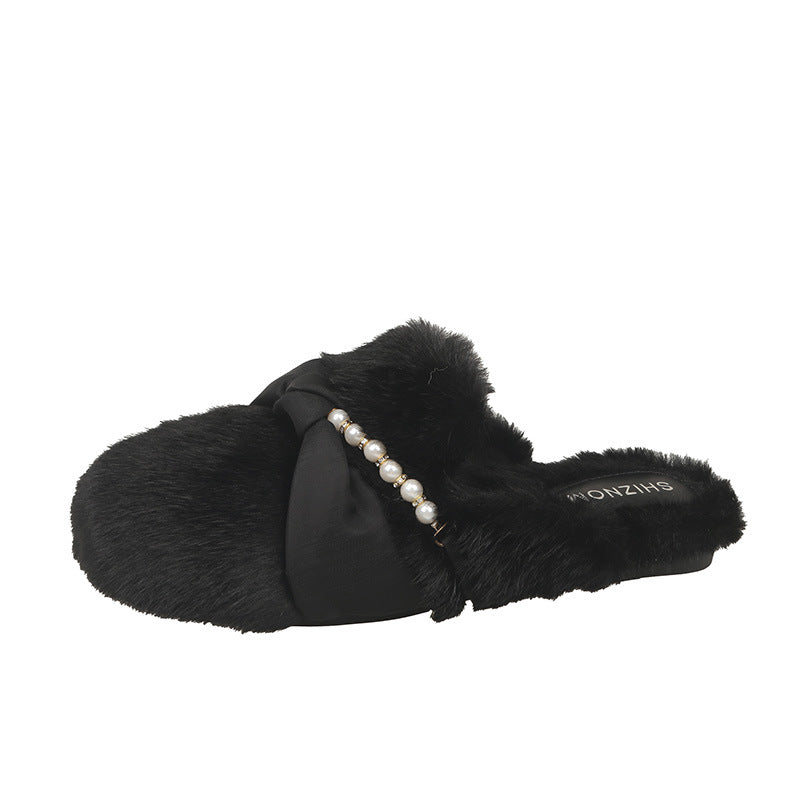 A plush slipper