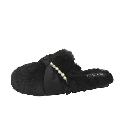 A plush slipper