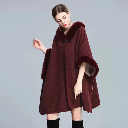 A cape coat