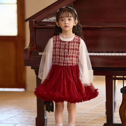 A children's winter dress