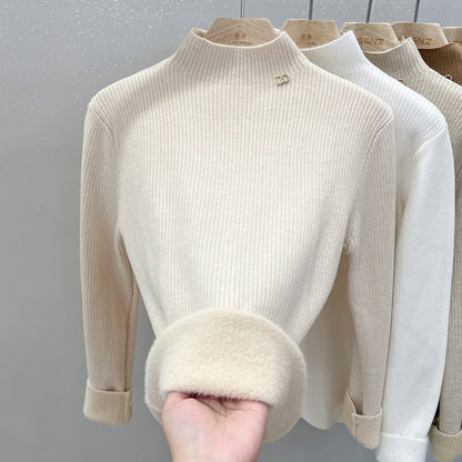 A Knitted sweater thermal top