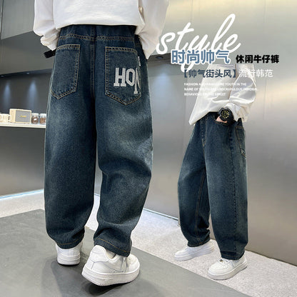 A children's pants jeans