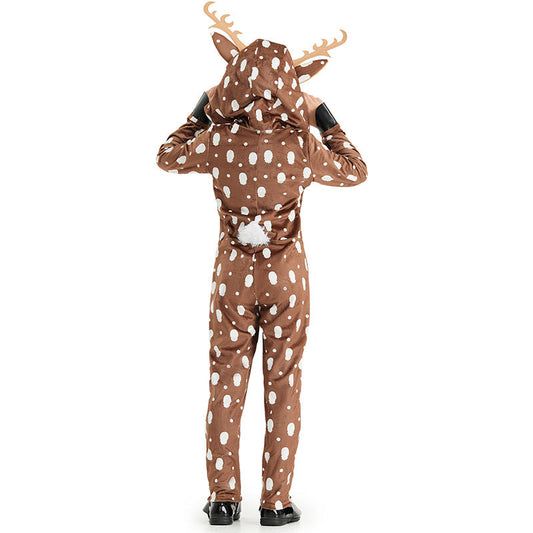A children's cosplay sika deer stage performance clothes
