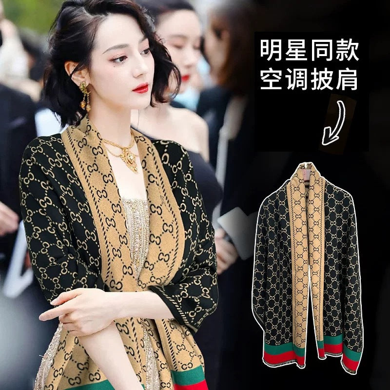 A scarf a warm shawl