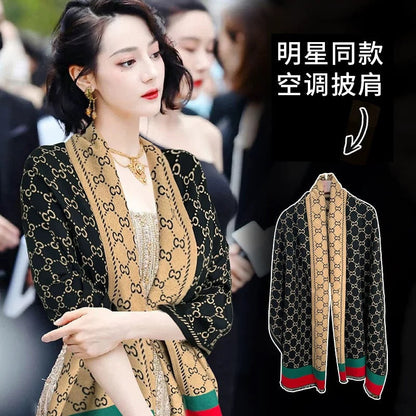 A scarf a warm shawl