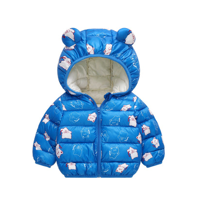 A children's clothing \winter new cartoon children's down cotton clothes