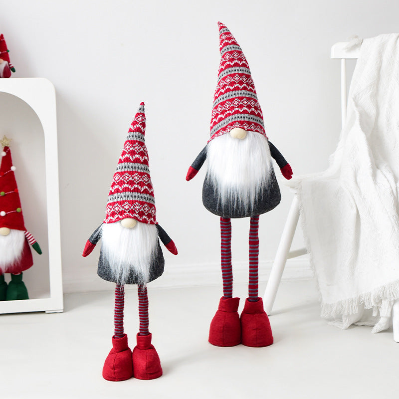 A telescopic doll scene ornament