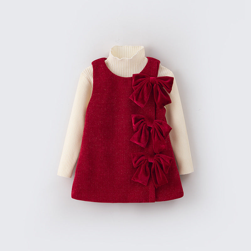 A children's winter dress