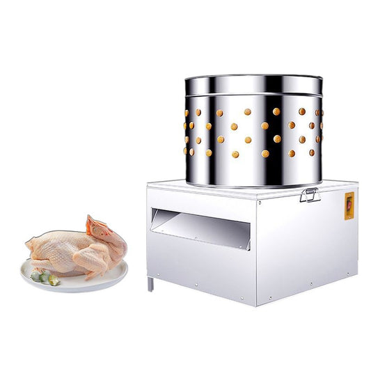 A poultry hair removal machine hair plucking artifact new turbine automatic chicken, duck and goose hair plucking commercial chicken slaughter hair plucking machine