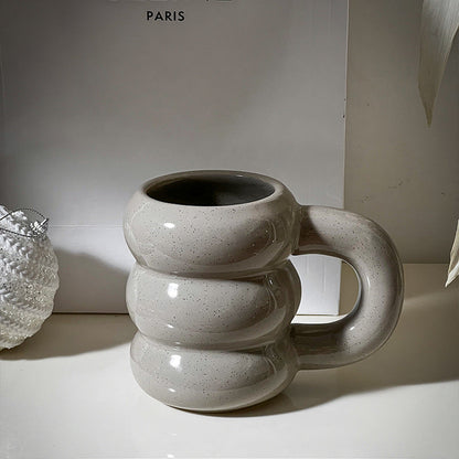 A ceramic mug water cup