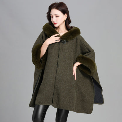 A cape  coat