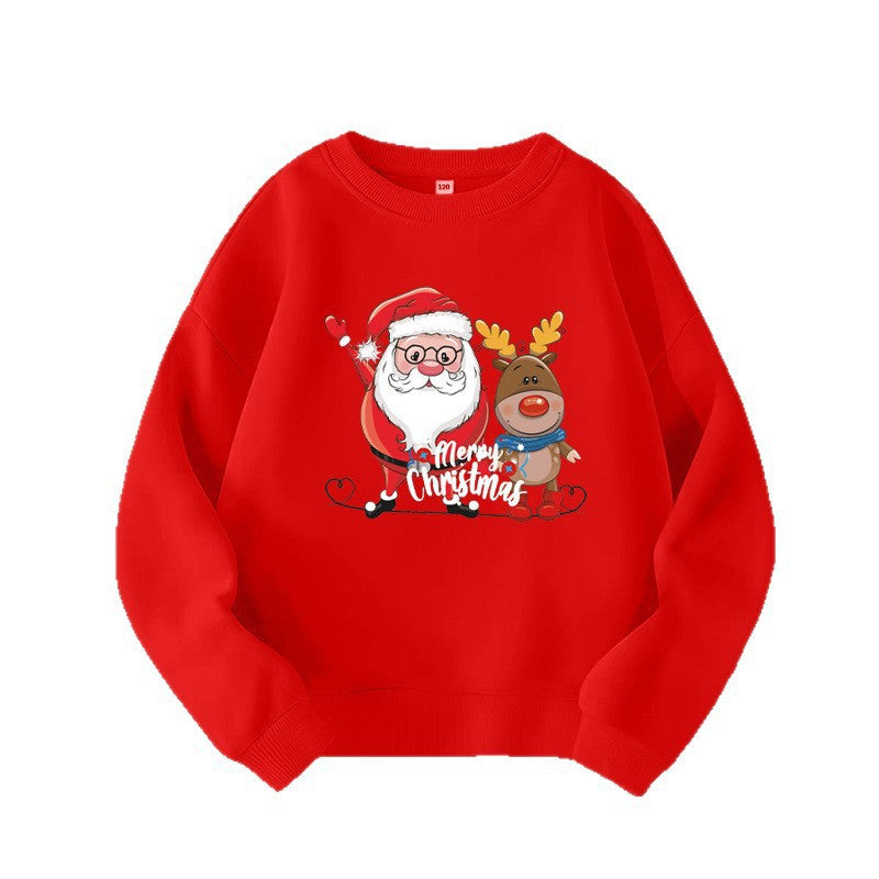 A children's adult parent-child sweater