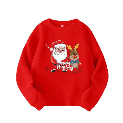 A children's adult parent-child sweater