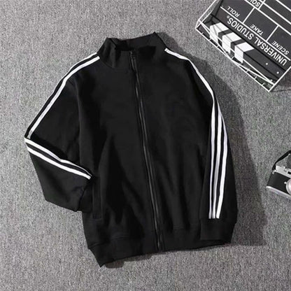 B2-m16 Spring and summer new three-bar coat women's Korean version thin jacket - Mixbatch