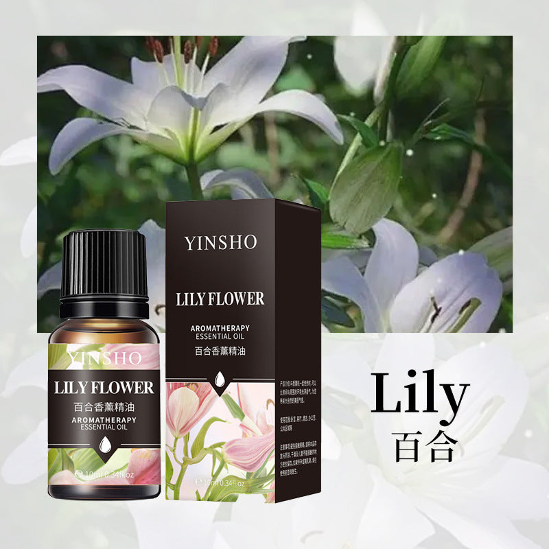 A Fireless aromatherapy essential oil for household air freshening and water-soluble humidifiers