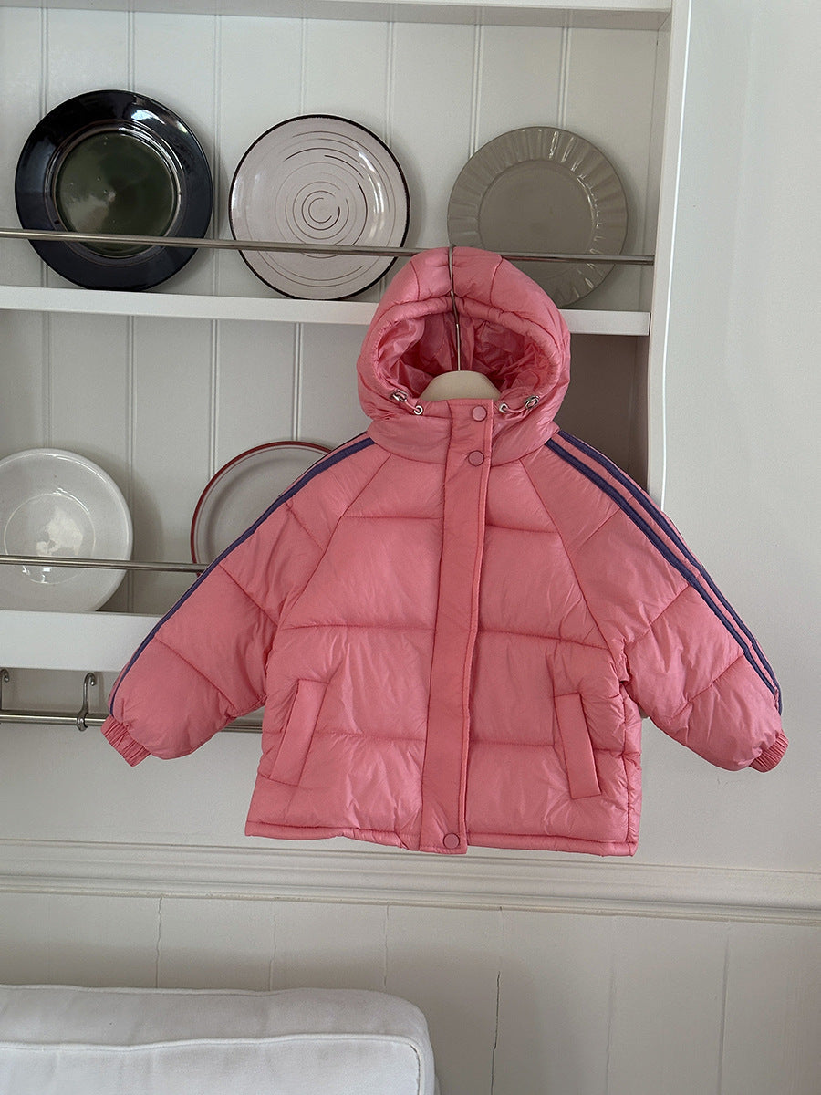 A Korean version of children's cotton clothes autumn and winter casual cotton-padded clothes jacket boys and girls down cotton clothes cross-border foreign trade children's clothing