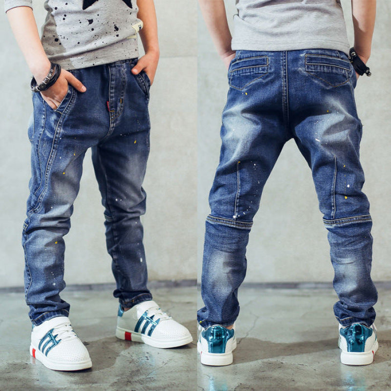 A Children's Denim Pants