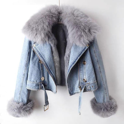 A denim jacket