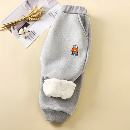 A children's fleece pants