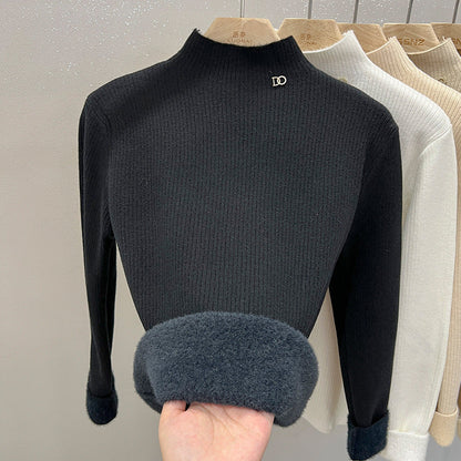 A Knitted sweater thermal top