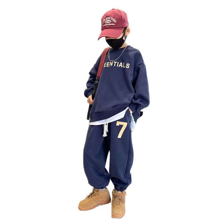 A boys spring sports suit