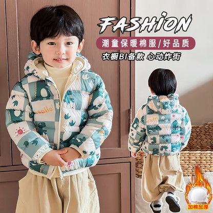 A Children's warm jacket