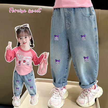 A Children's Denim Pants