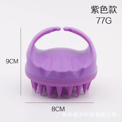 A shampoo brush massage brush