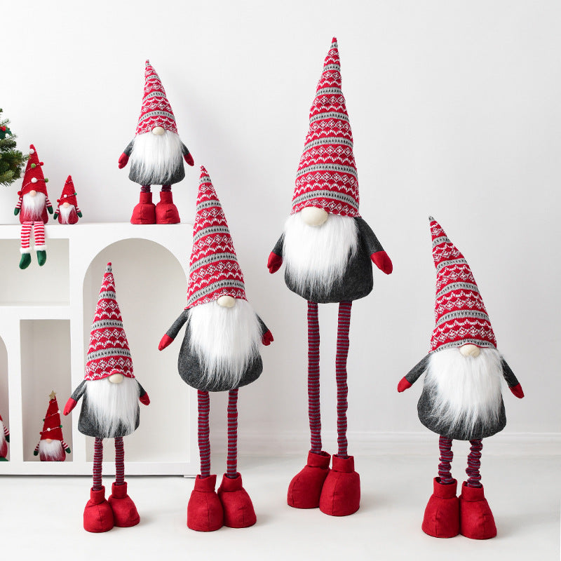 A telescopic doll scene ornament