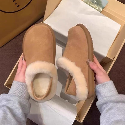 A plush slipper