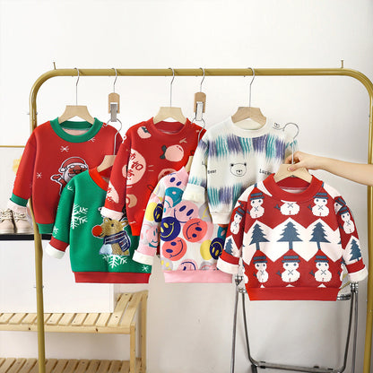 A children's long-sleeved top