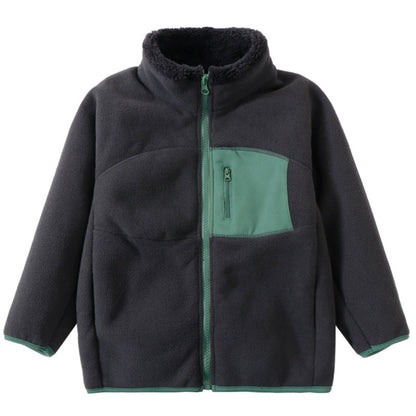 A Children's fleece warm jacket