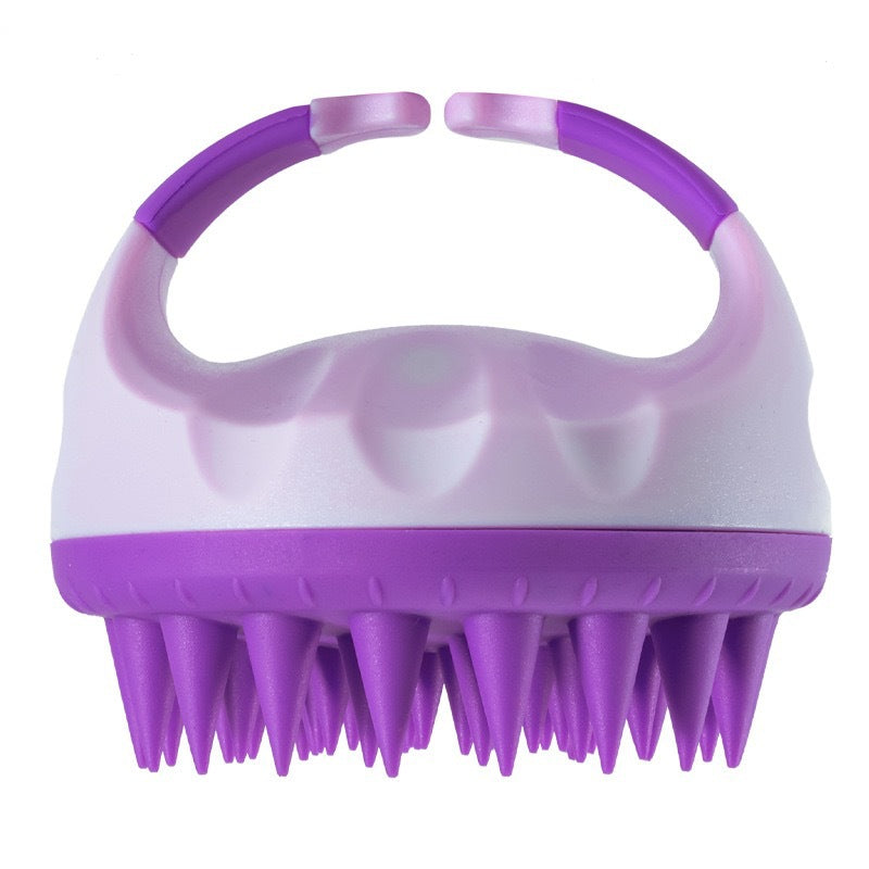 A shampoo brush massage brush