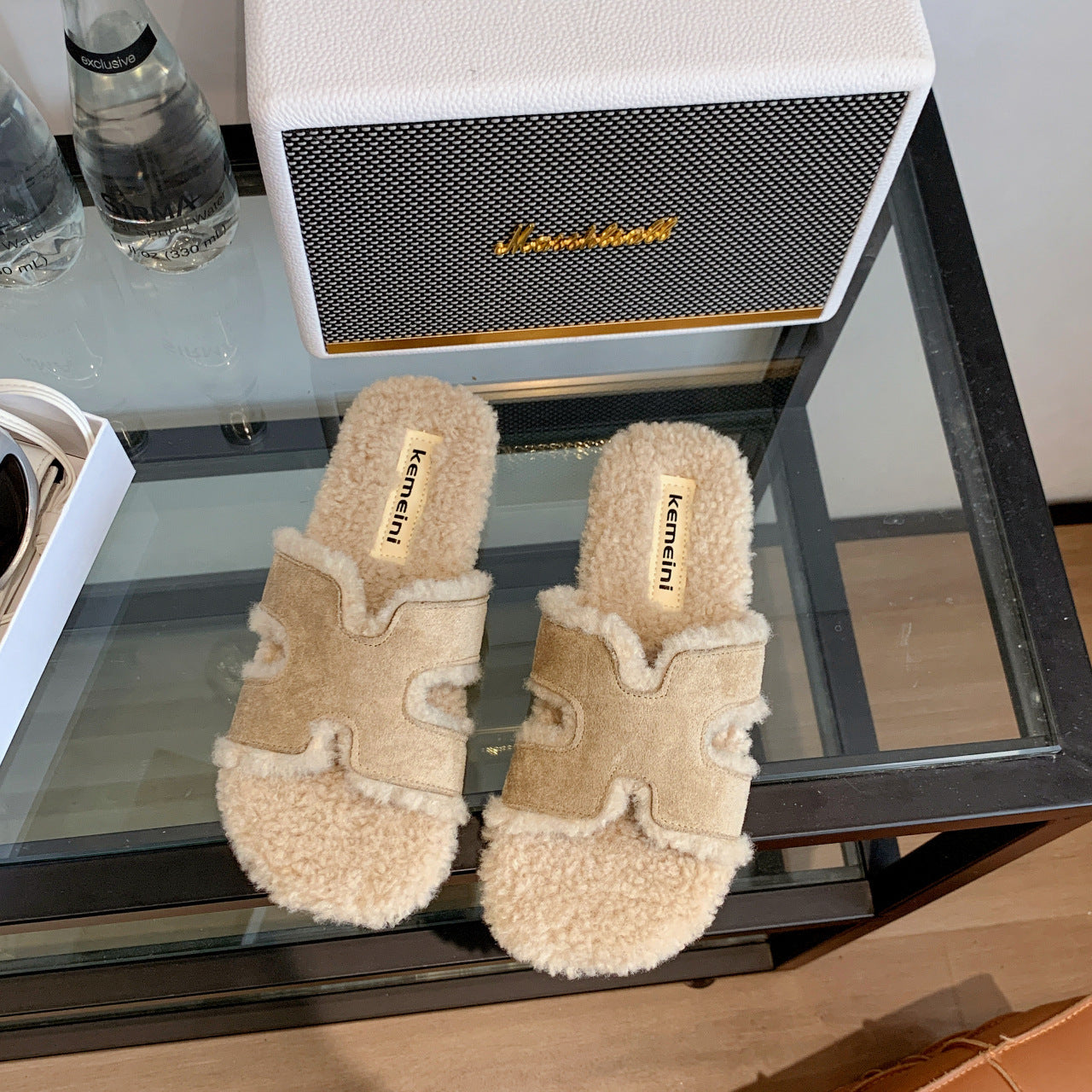 A plush slipper-winter