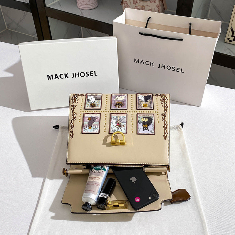 A fashion niche Kelly bag 0232 large capacity commuter portable platinum bag