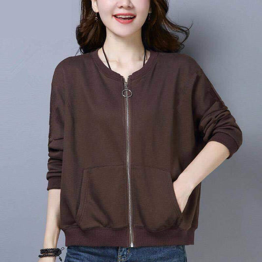 B2-m24 Cotton sweater  women's short jacket . - Mixbatch