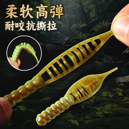 A Luya thread soft bait larval soft bait