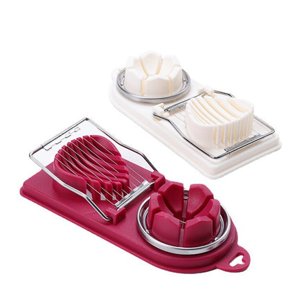 A multifunctional egg cutter slicing tool