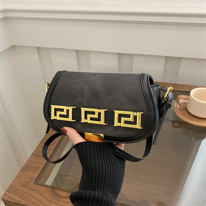 A saddle bag women's bag