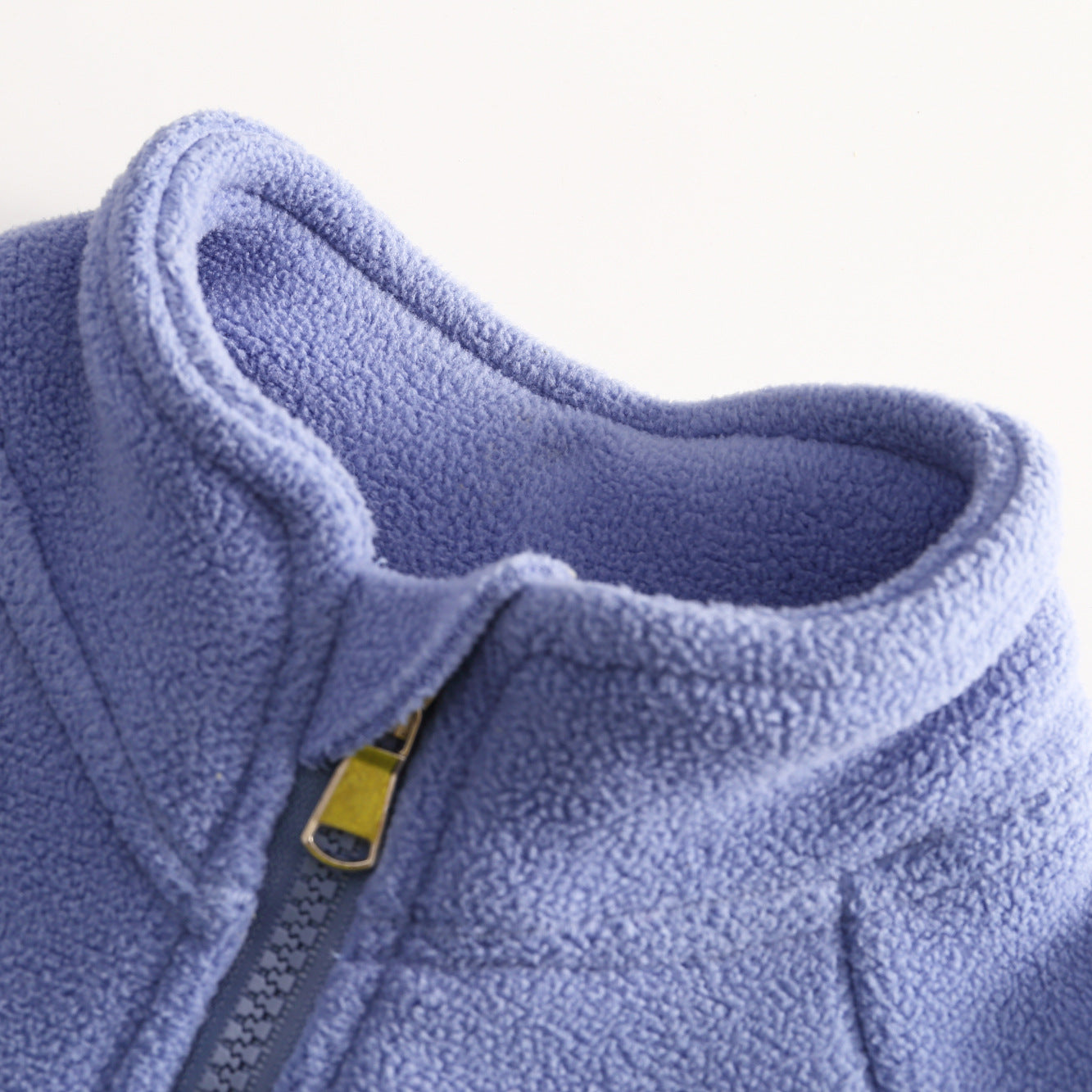 A children's warm fleece jacket for winter