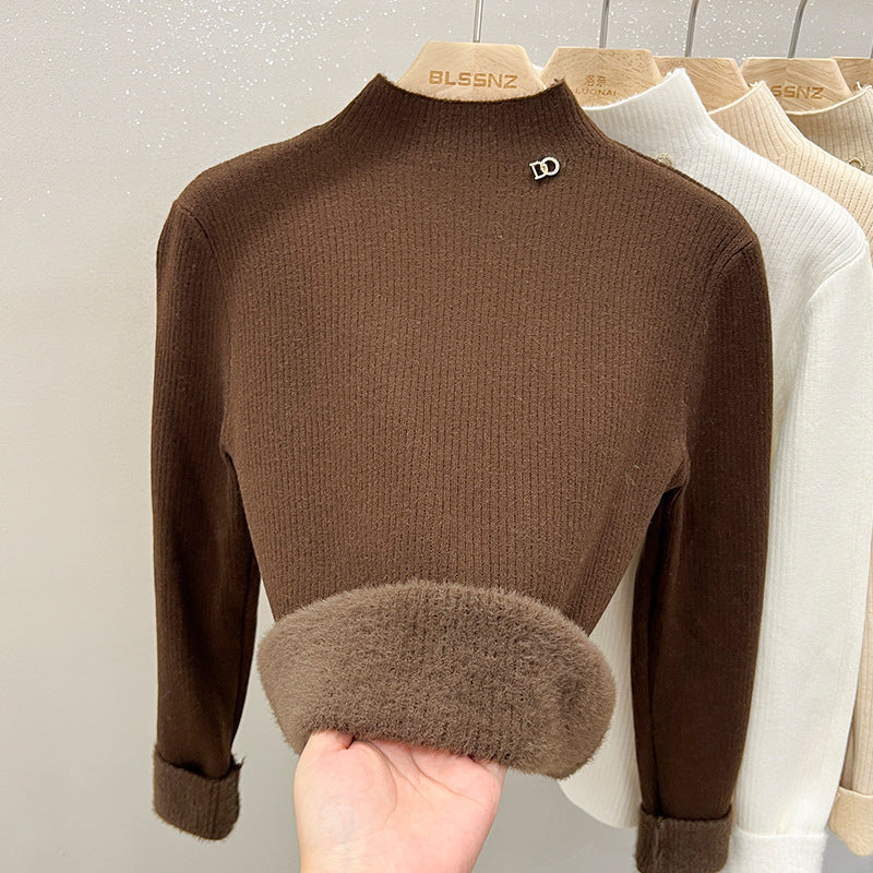 A Knitted sweater thermal top