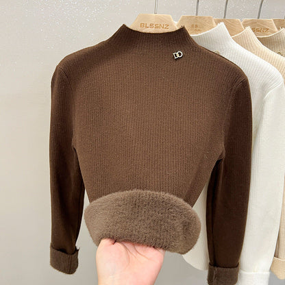 A Knitted sweater thermal top