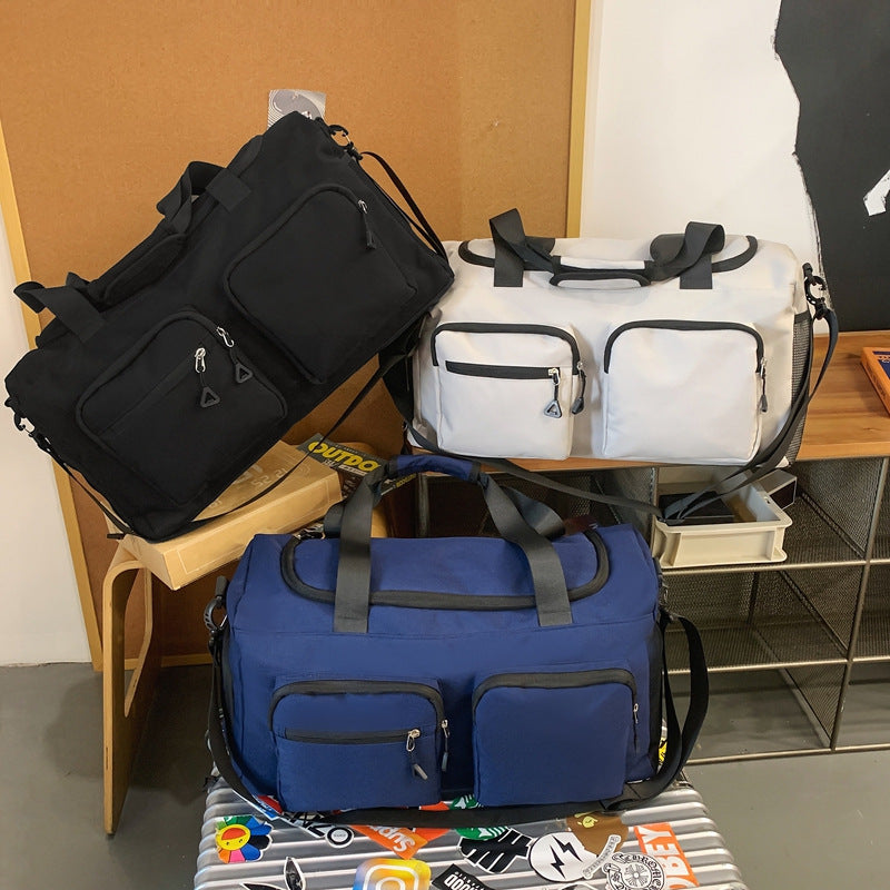 A Portable messenger large capacity storage bag