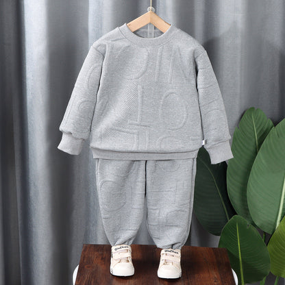 A Children's two-piece sweatshirt set