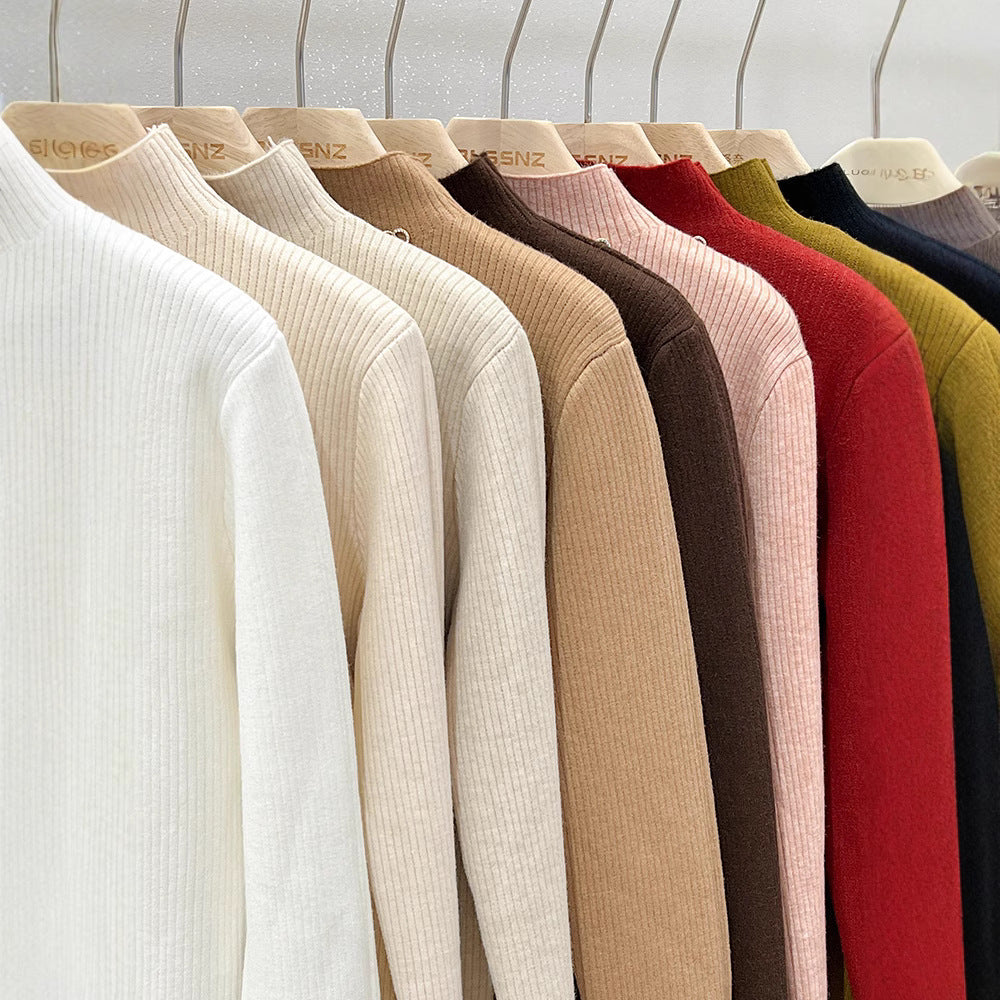 A Knitted sweater thermal top