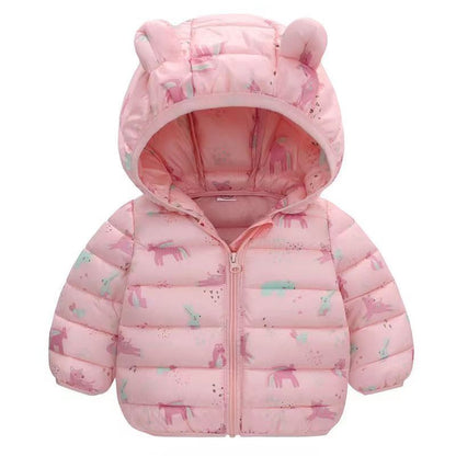A Children's warm jacket